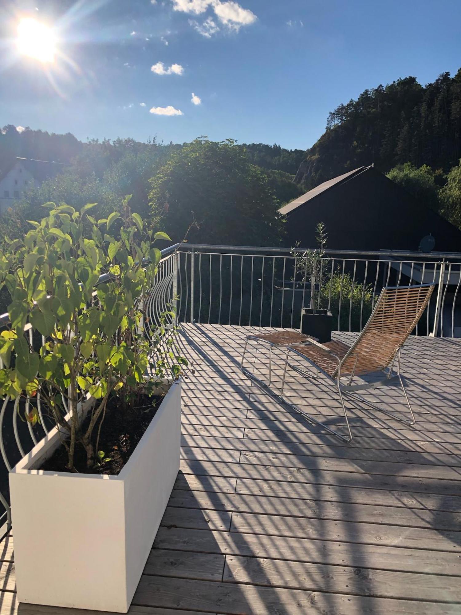 Stilvolle Wohnung Fuer 2-3 Personen - Mit Riesiger Dachterrasse Haigerloch Екстериор снимка